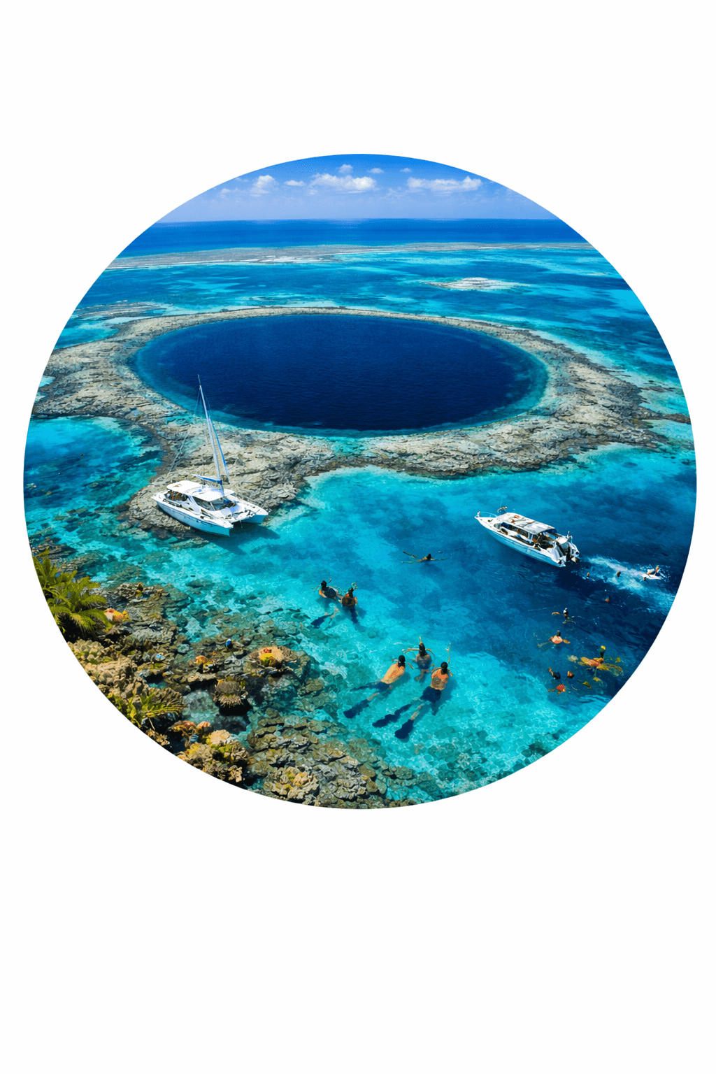 Belizean Vacation Barrier Reef Great Blue Hole Hol Chan Snorkeling Diving